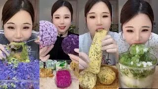 YY EATING MIXED SOFT SHAVED ICE COMPILATION 