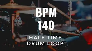 HALF TIME DRUM LOOP - 140 BPM | 8 BEAT | 드럼비트 140