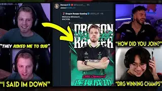 Demon1 Explains To TenZ & Tarik How He JOINED DRG & Buys The DRG Bundle..