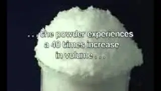 Expanding snow - science unbelievable amazing experiment