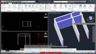 AutoCAD 3D slice komutu