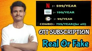 Instagram లో జరిగే OTT Subscription Scams || Real or Fake Explained In Telugu || Rajasekhar Tech