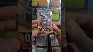 second booster in my #pokerev crystal pack! no hits still! 🥵😆 #pokemon #pokemontcg #collectiblecards