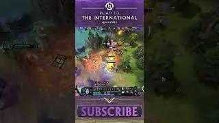 akashi tosses everything that moves &mdash; triple kill on Tiny  #pgl #dota #dota2 #дота