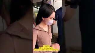 210817 Zhao Lusi going to&ldquo;Love Like the Galaxy &ldquo;Filming set