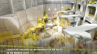 Ramal do Agreste liga&ccedil;&atilde;o do conjunto de motobomba da EBVII-01