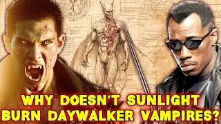 Daywalker Vampires Origins + Anatomy - Why Don't They Burn In Open Sunlight Like Other Vampires?