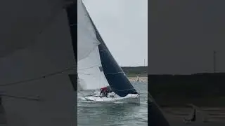Clip of #J80 #sailboat #racing on Lake Travis at the #Austin #Yacht Club for spring series-2 2023