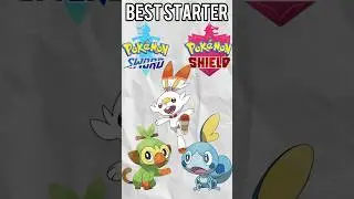 What Is The Best Starter For Pok&eacute;mon Sword And Shield #pokemon #pokemonscarletandviolet #shorts