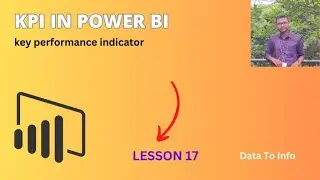 KPI In Power BI | Bole Tho Power BI | Data To Info #kpi #powerbi