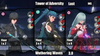 Tower of Adversity (Last) | Rover(S6), Jiyan(S3), Prolova(S0) | Wuthering Waves (3.0) (Instrumental)