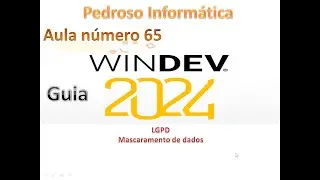 Guia Windev 2024 - aula 65 - LGPD - Mascarando dados