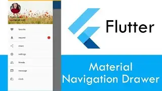 Flutter Tutorial - Sidebar Menu & Navigation Drawer