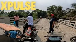 ইটের সোলিং রাস্তায় ভালো পারফরম্যান্স পেলাম Hero Xpulse 200 4v Fi ABS এই বাইকটি দিয়ে ।