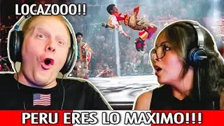 MI ESPOSO NORTEAMERICANO REACCIONA A DANZANTES DE TIJERAS VS BREAK DANCE *LOCAZOOO* | STORYTIME 🇵🇪 !