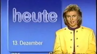ZDF Heute 13.12.1989 Nachmittags