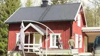 Norwegian 1899 Post and Beam house repair 1/5