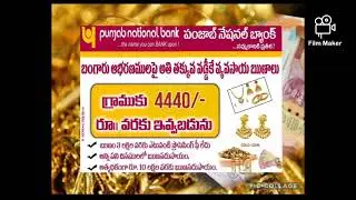Punjab national Bank gold loan
