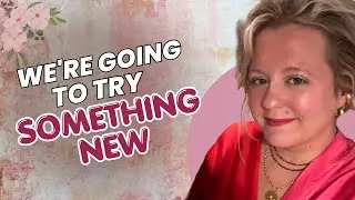 We're Going to Try Something New