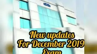ICSI New Updates for December 2019 Exam ,icsi, smash.icsi.in , www.icsi.edu , #Rajpicz