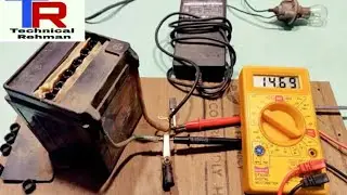 dry battery repair at home easily | restore ups / car old dead battery at home