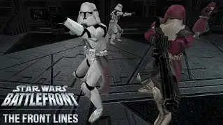 Star Wars Battlefront 2 Mods: Battlefront The Frontlines: Mygeeto (Republic)