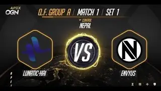 Lunatic-Hai vs EnvyUs Group A Playoff Highlights - Game 1 | OGN APEX Season 2 2017