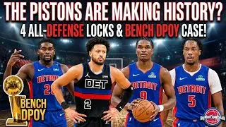 The Pistons Are Making History? 4 All-Defense Locks & Bench DPOY Case!