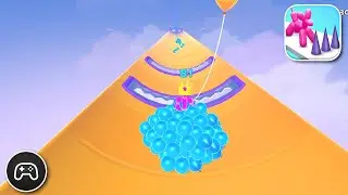 Balloon Pop Runner - Gameplay Walkthrough Part 7 - Puzzle Game Levels 29-32 (iOS, Android)
