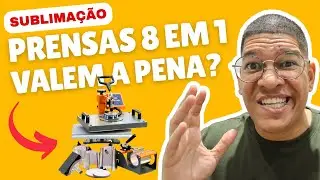 N&atilde;o compre Prensa 8 em 1 para sublima&ccedil;&atilde;o sem ver este v&iacute;deo!