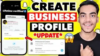 How To Create Snapchat Business Public Profile | Snapchat Business Account Kaise Banaye 