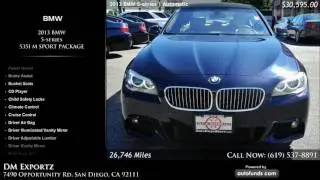 Used 2013 BMW 5-series | DM Exportz, San Diego, CA