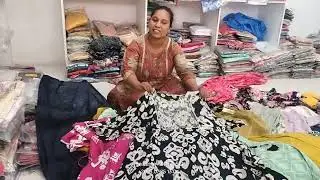Hikny Warehouse in vijayawada 🫰 &hearts;️ long frocks ..m to 10xl size available 🫶🫰