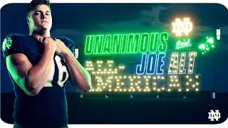 Joe Alt Named Unanimous All-American | Notre Dame Football