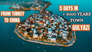 Cycling from Turkey to China 🇹🇷➡️🇨🇳 | second Stop: Golyazi Village  bursa Adventure 🚴‍♂️