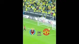 Villarreal Vs Manchester United 2021 🤯 Penalty Shootout 