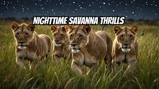 ScaryNights: Savanna Shadows! Unseen Lion Pride Dynamics