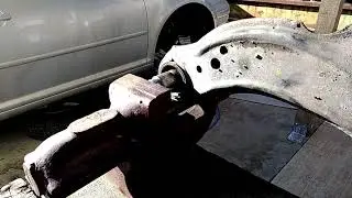 Golf IV első lengőkar szilent csere