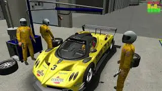 GTR 2 - Pagani Zonda R - Circuit de la Sarthe (24 Hours of Le Mans)