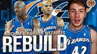 REBUILDING THE MICHAEL JORDAN WIZARDS IN NBA 2K23 MY ERAS!