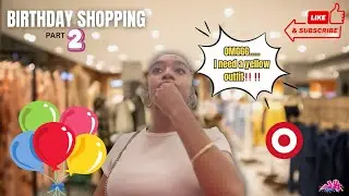 *🆕*Prt  2: Jayah takes over Target 🎯👑 Birthday fit hunt continues‼️ #birthdayshopping