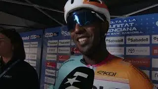 Biniam Girmay - Interview at the start - Stage 1 - Volta Comunitat Valenciana 2026