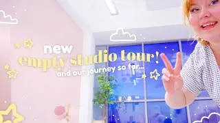 NEW EMPTY STUDIO TOUR! & The Journey in our Etsy Business So Far (ﾉ◕ヮ◕)ﾉ*:･ﾟ✧