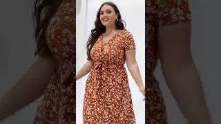Floral Finesse: Curvesoul's Stunning Collection of Plus-Size Floral Dresses!