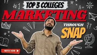 SNAP 2025 Top 3 MBA Colleges for Marketing | High Placement & ROI | MBA/PGDM