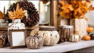 Amazon Luxury Fall Decor Finds 2025 | Sage And Cinnamon Neutrals For Elegant Autumn Styling