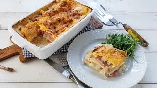Aspergelasagne met tuinkruiden-kaassaus