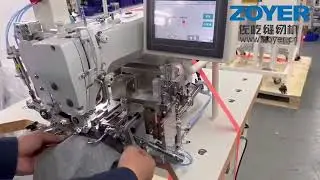 ZY63900-FAD4 Fully automatic locking industrial hemming machine for jeans pants