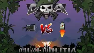 Mini MILITIA || EMP Gun vs Booster JET