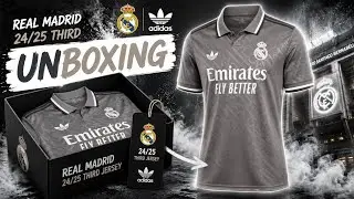 Real Madrid 2024/25 Third Kit &ndash; Player Version | ASMR Unboxing